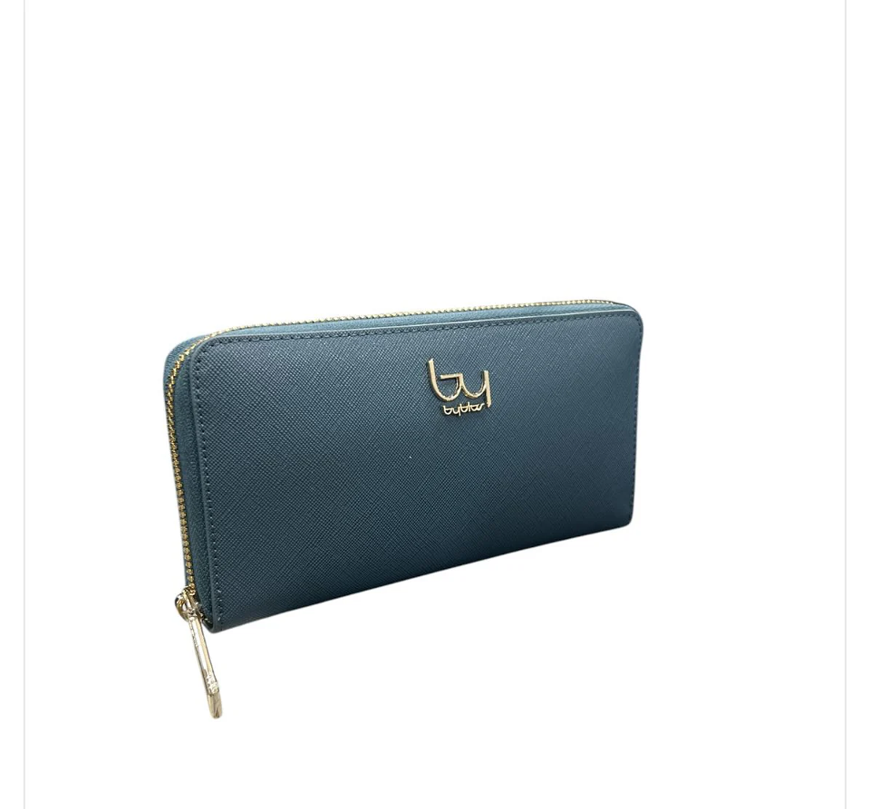 PORTAFOGLIO DONNA CERNIERA BLU By Byblos PISA