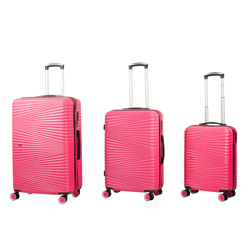 Set 3 trolley grande - medio - cabina Fucsia RAVIZZONI POP