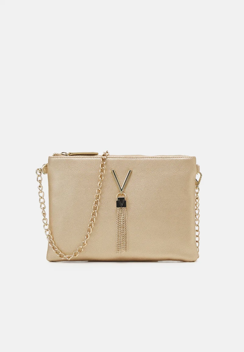 Borsa Pochette in grana  metalizzata  VBS1R419G VALENTINO LINEA  DIVINA