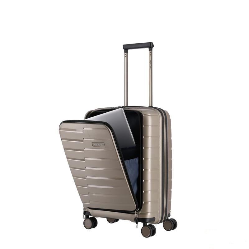 Trolley Cabina 4 Ruote business P/C in polipropilene 075346 TRAVELITE Linea AIR BASE