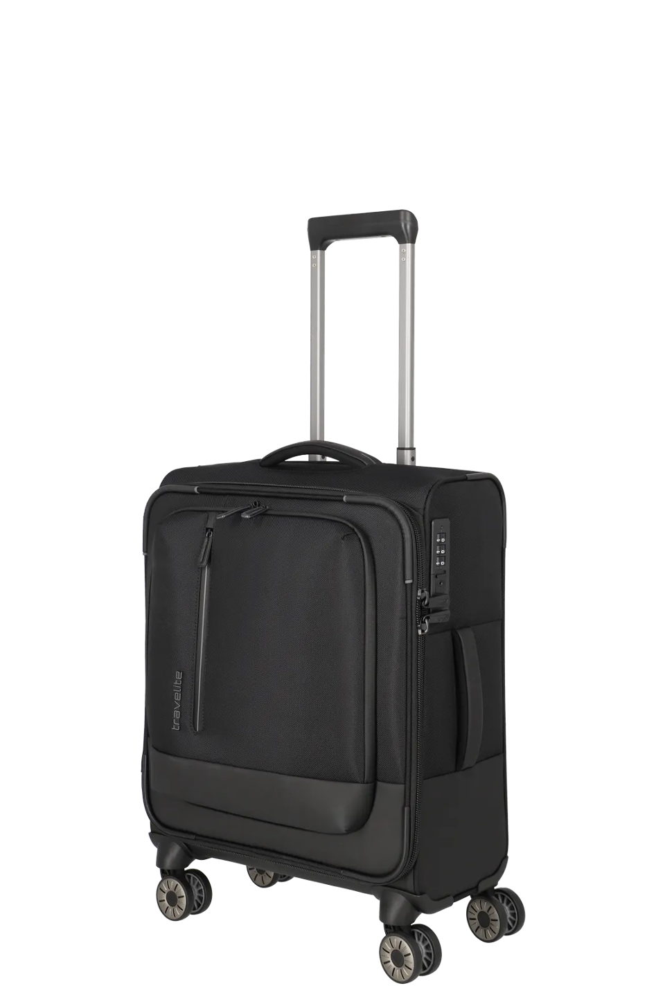 trolley Cabina 4 ruote Nero TRAVELITE linea crosslite