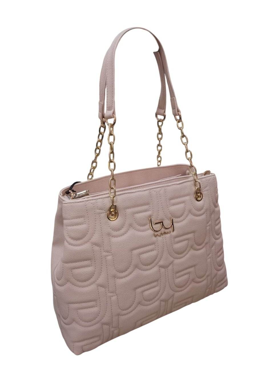 BORSA  SHOPPER CON CATENE CIPRIA By Byblos LINEA TURCHESE