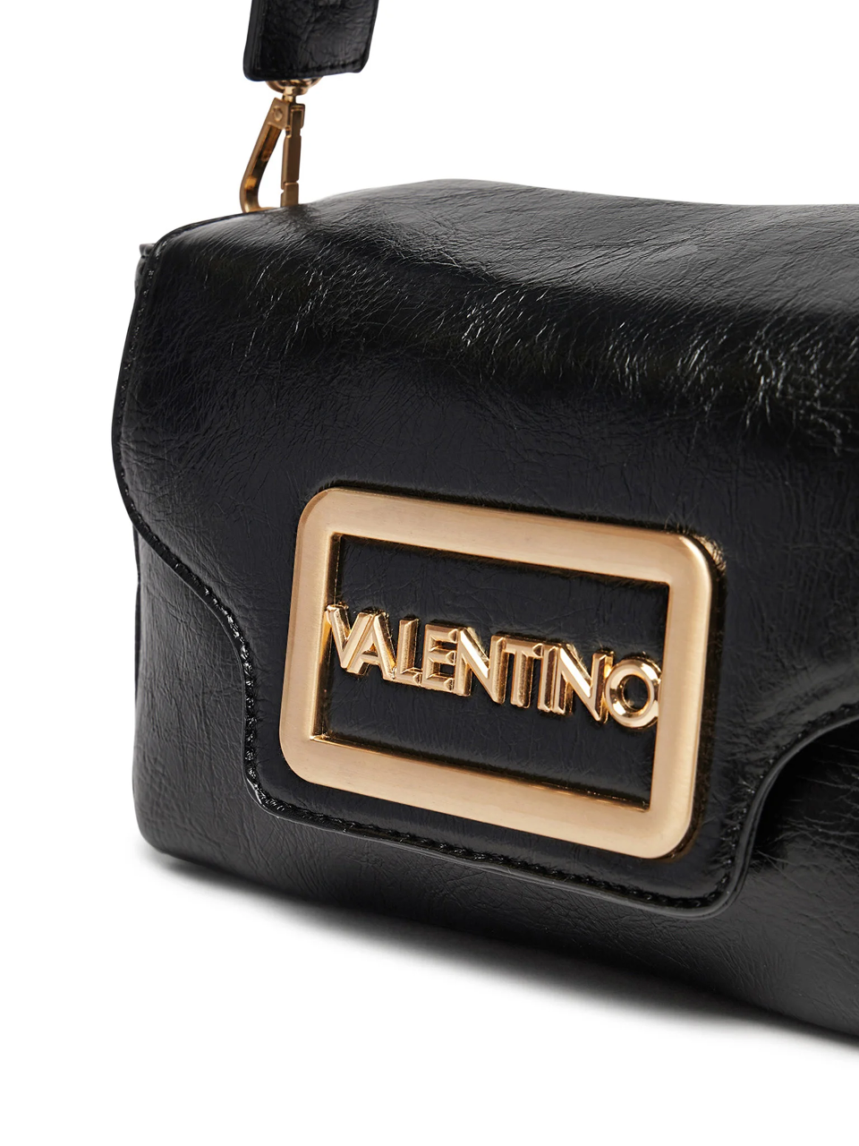 Borsa a tracolla con patta nera VALENTINO Moni