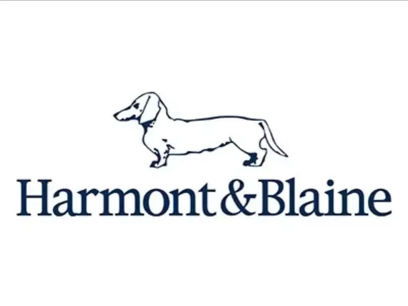 Cintura in pelle con bassotto all-over Harmont & Blaine Linea  Belts