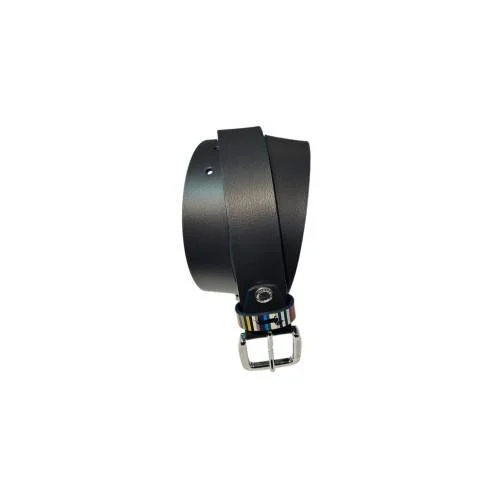 Cintura in pelle Blu cm 3.5 accorciabile Harmont & Blaine Linea  Belts