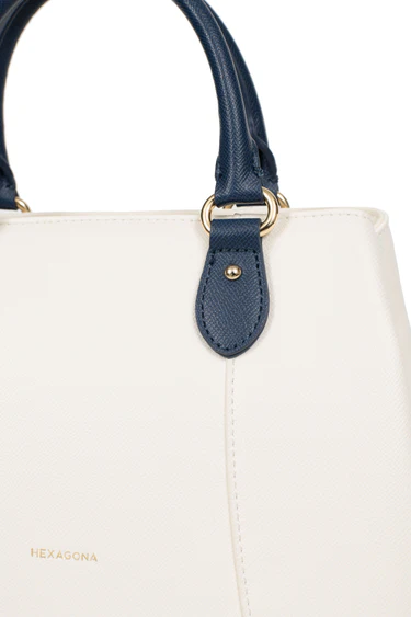 BORSA A MANO CON TRACOLLA HEXAGONA LINEA CALI