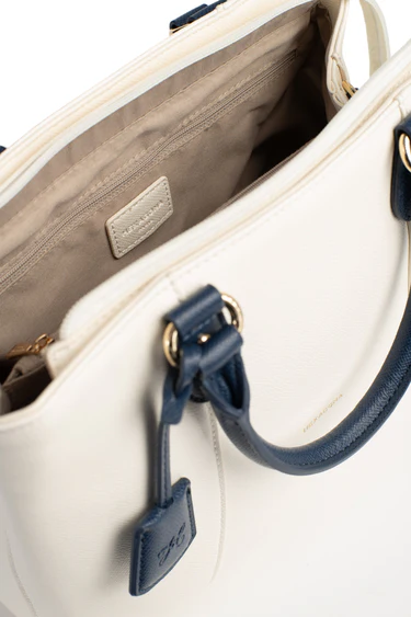 BORSA A MANO CON TRACOLLA HEXAGONA LINEA CALI