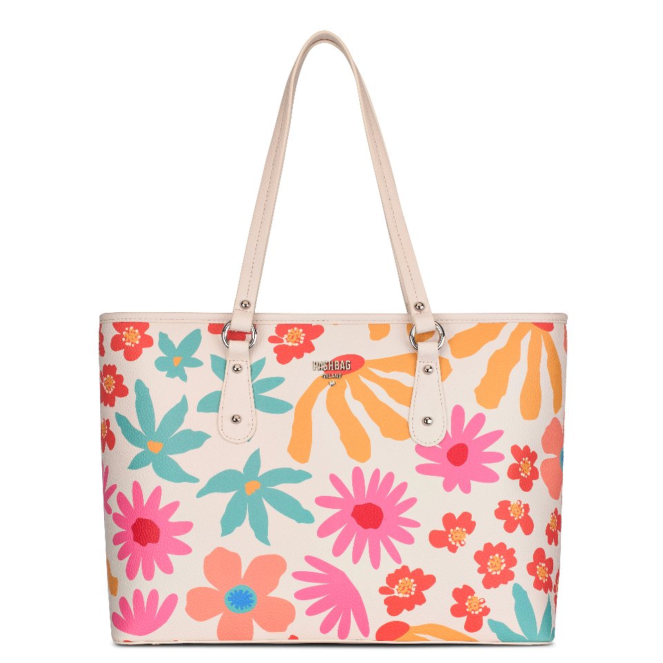 BORSA SHOPPER  BIANCO SUPERSTAR PASHBAG JANINE