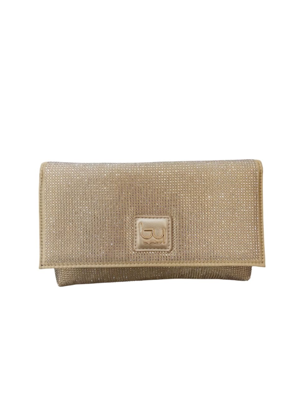 Borsa Pochette con strass Oro By Byblos LINEA  PERSEUS