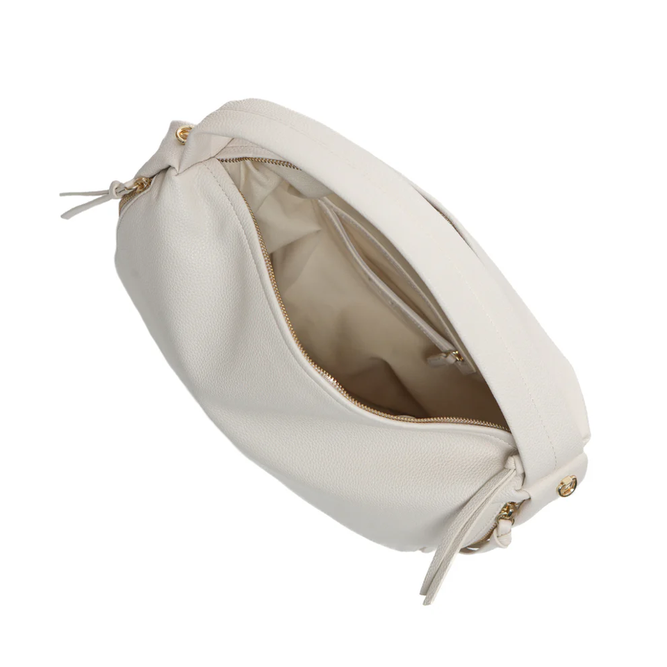 BORSA  A TRACOLLA AVORIO By Byblos LINEA LIBRA