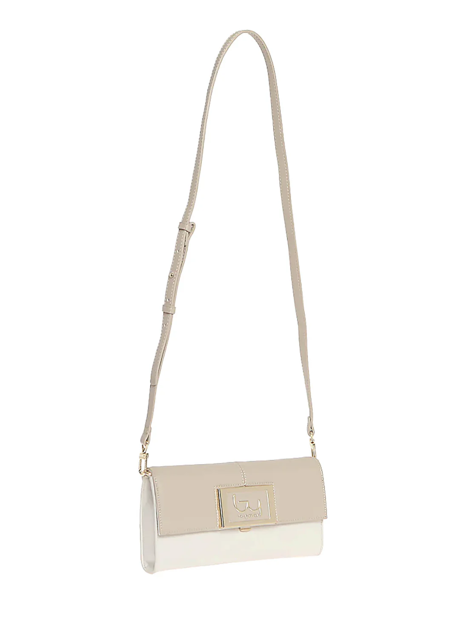 Pochette Bicolor Beige Panna By Byblos ETHER