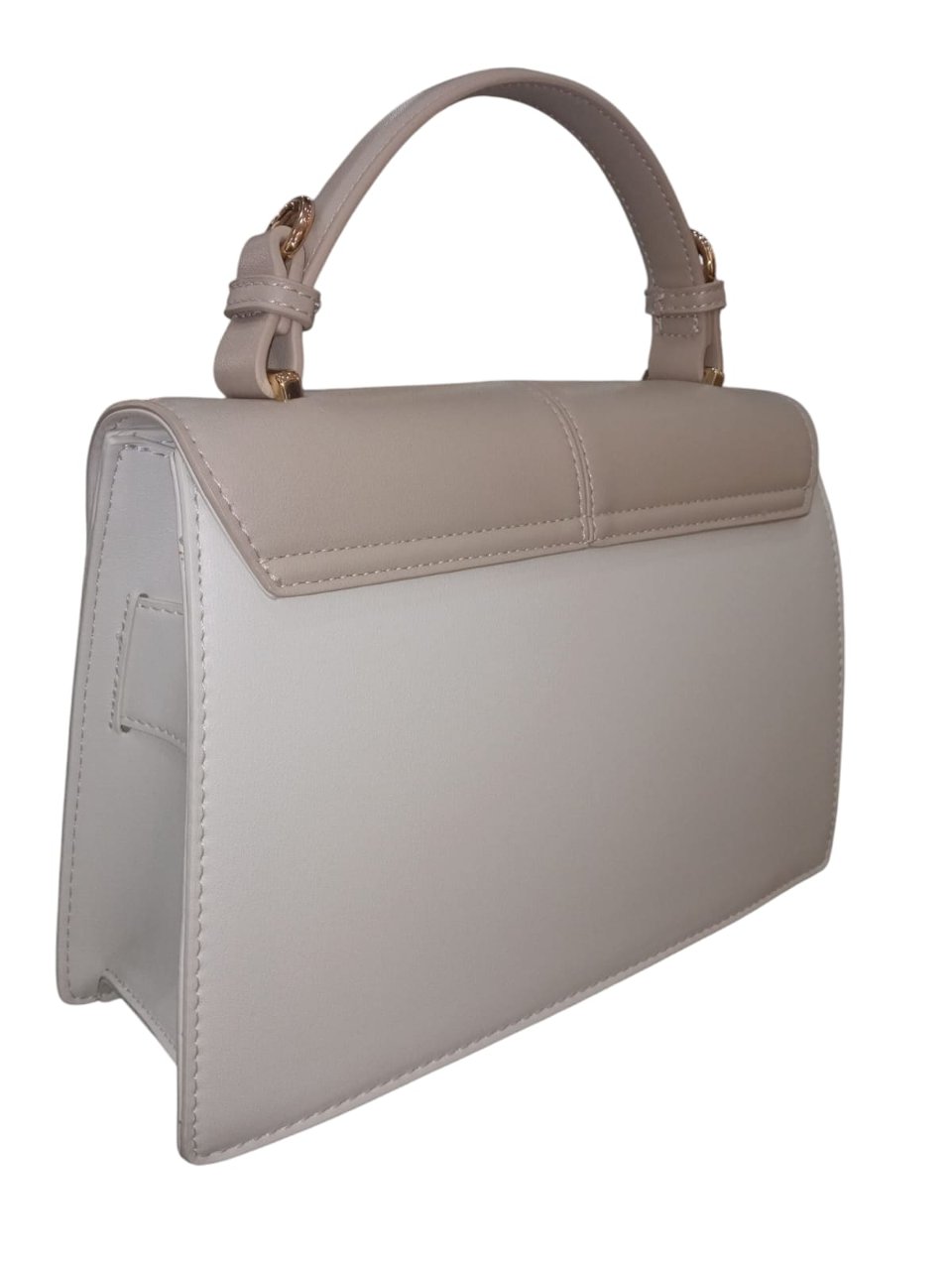 Borsa a Mano  Bicolor Beige Panna By Byblos ETHER