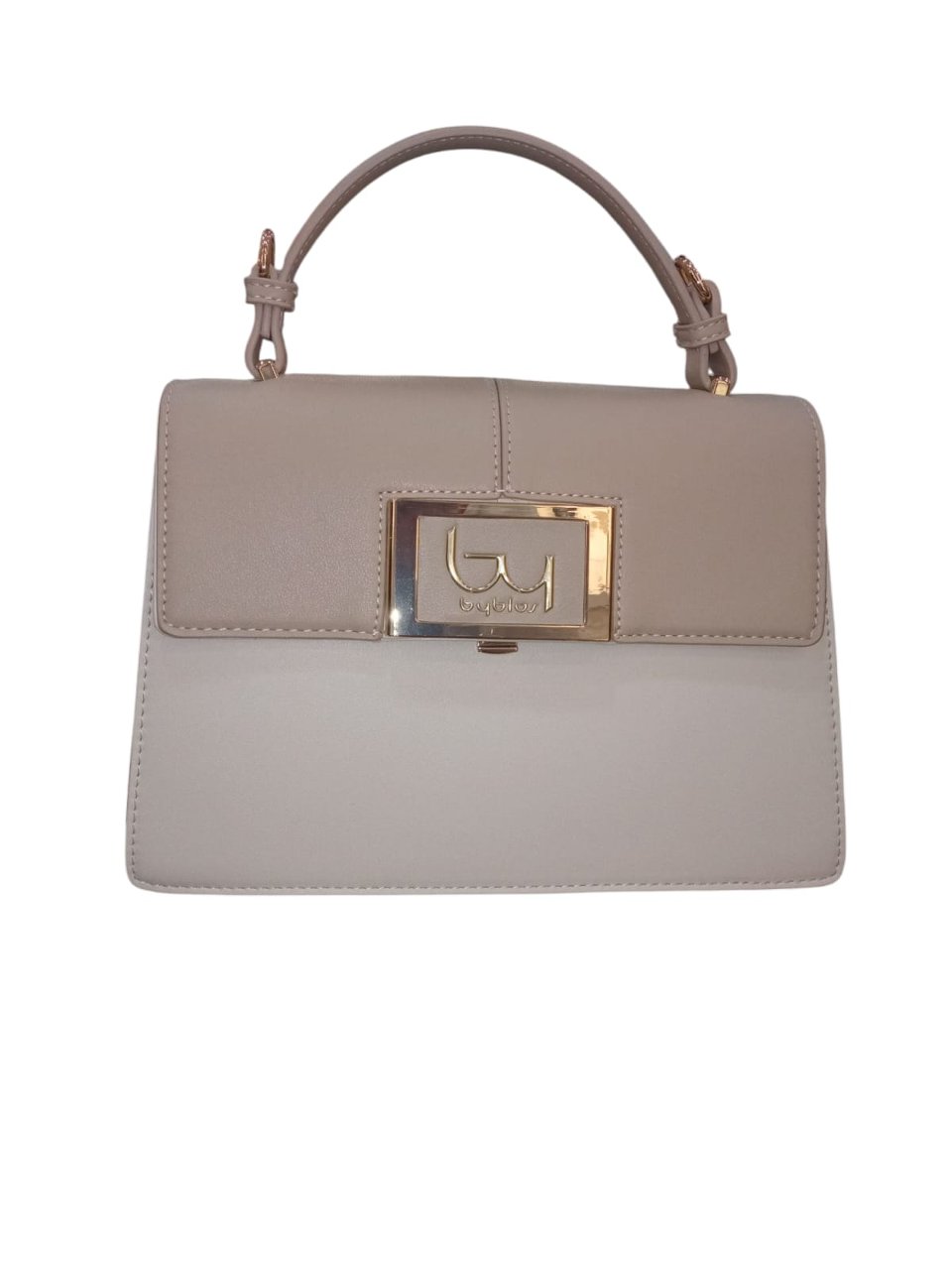 Borsa a Mano  Bicolor Beige Panna By Byblos ETHER