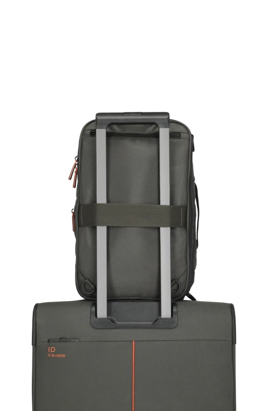 BORSA ZAINO DA VIAGGIO VERDE ESPANDIBILE TRAVELITE linea crosslite Rianair