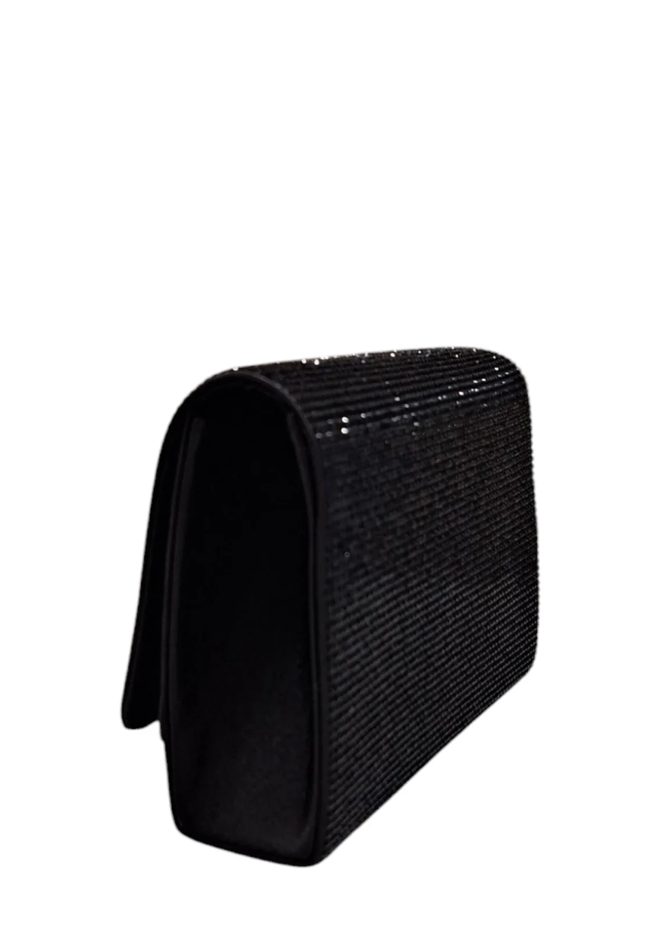 Borsa Pochette con strass nero By Byblos LINEA  PERSEUS