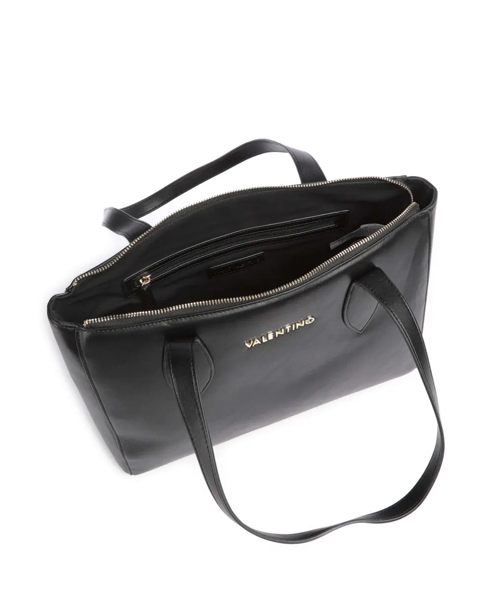 BORSA SHOPPER NERA VALENTINO LINEA SUNSHINE RE