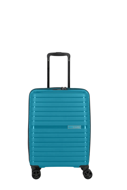 Set 3 trolley grande - medio - cabina  petrolio TRAVELITE Linea Trient