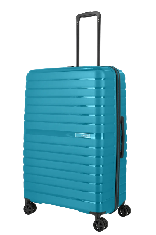 Set 3 trolley grande - medio - cabina  petrolio TRAVELITE Linea Trient