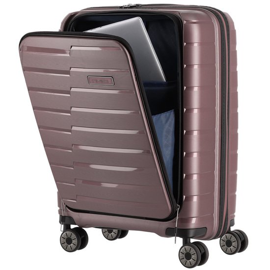 Trolley Cabina 4 Ruote business P/C in polipropilene 075346 TRAVELITE Linea AIR BASE