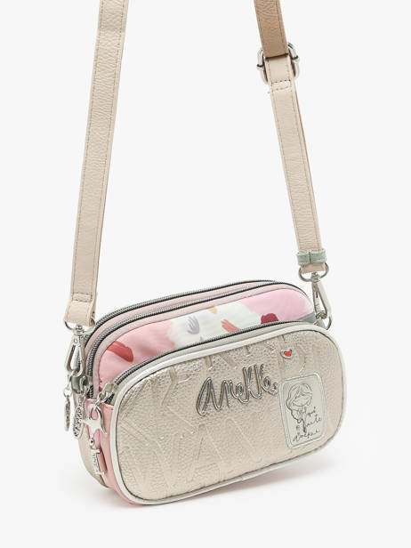 BORSA A TRACOLLA  2 SCOMPARTI  OVALE ANEKKE Linea Alma