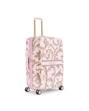 Set 3 trolley grande - medio - cabina + beauty case  Espandibile Flower BRACCIALINI ARTE