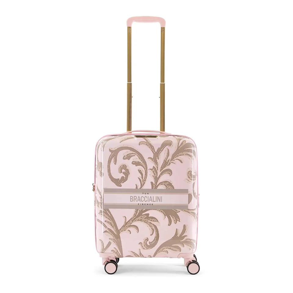 Trolley 4 ruote espandibile 55 cm  Flower BRACCIALINI LINEA ARTE
