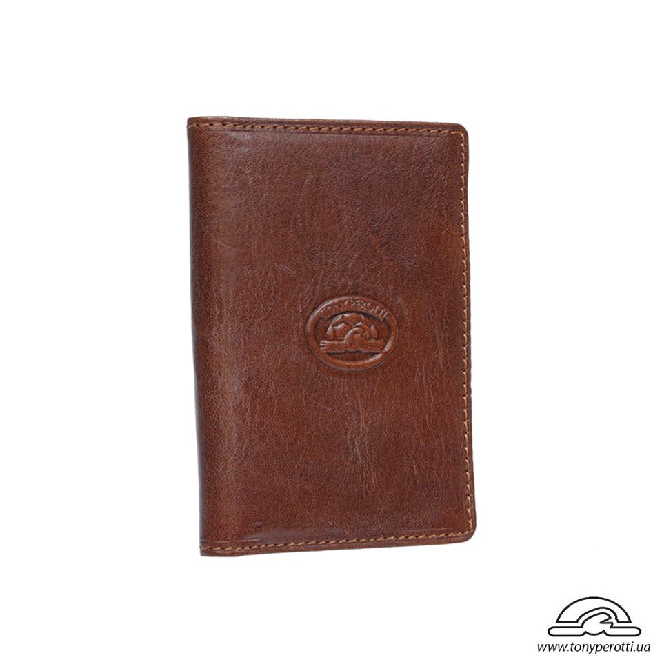 Porta Carte Credito  pelle  Moro TONY PEROTTI ITALICO