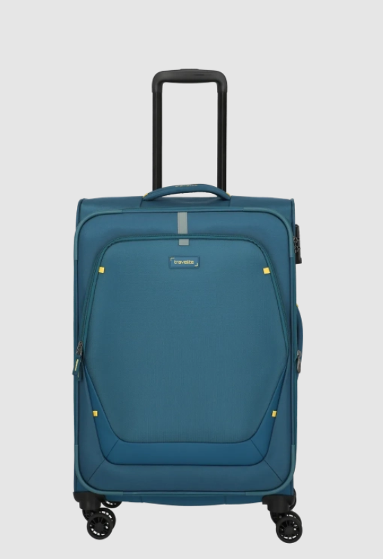Set 3 trolley grande - medio - cabina Petrolio TRAVELITE LINEA UMBRIA