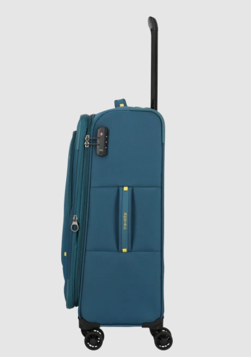 Set 3 trolley grande - medio - cabina Petrolio TRAVELITE LINEA UMBRIA