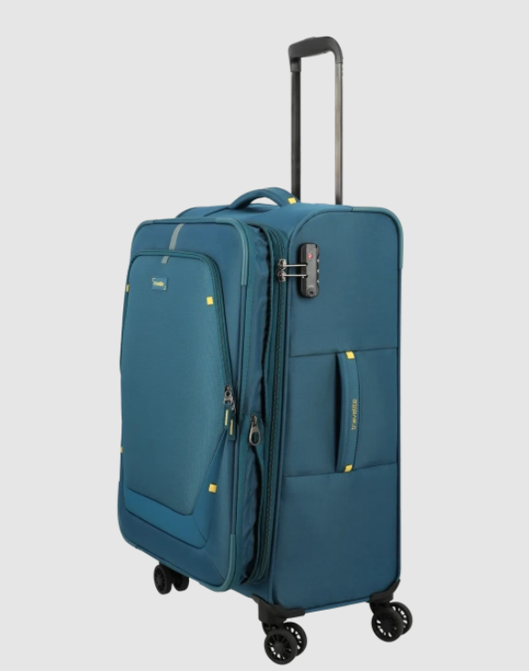 Set 3 trolley grande - medio - cabina Petrolio TRAVELITE LINEA UMBRIA