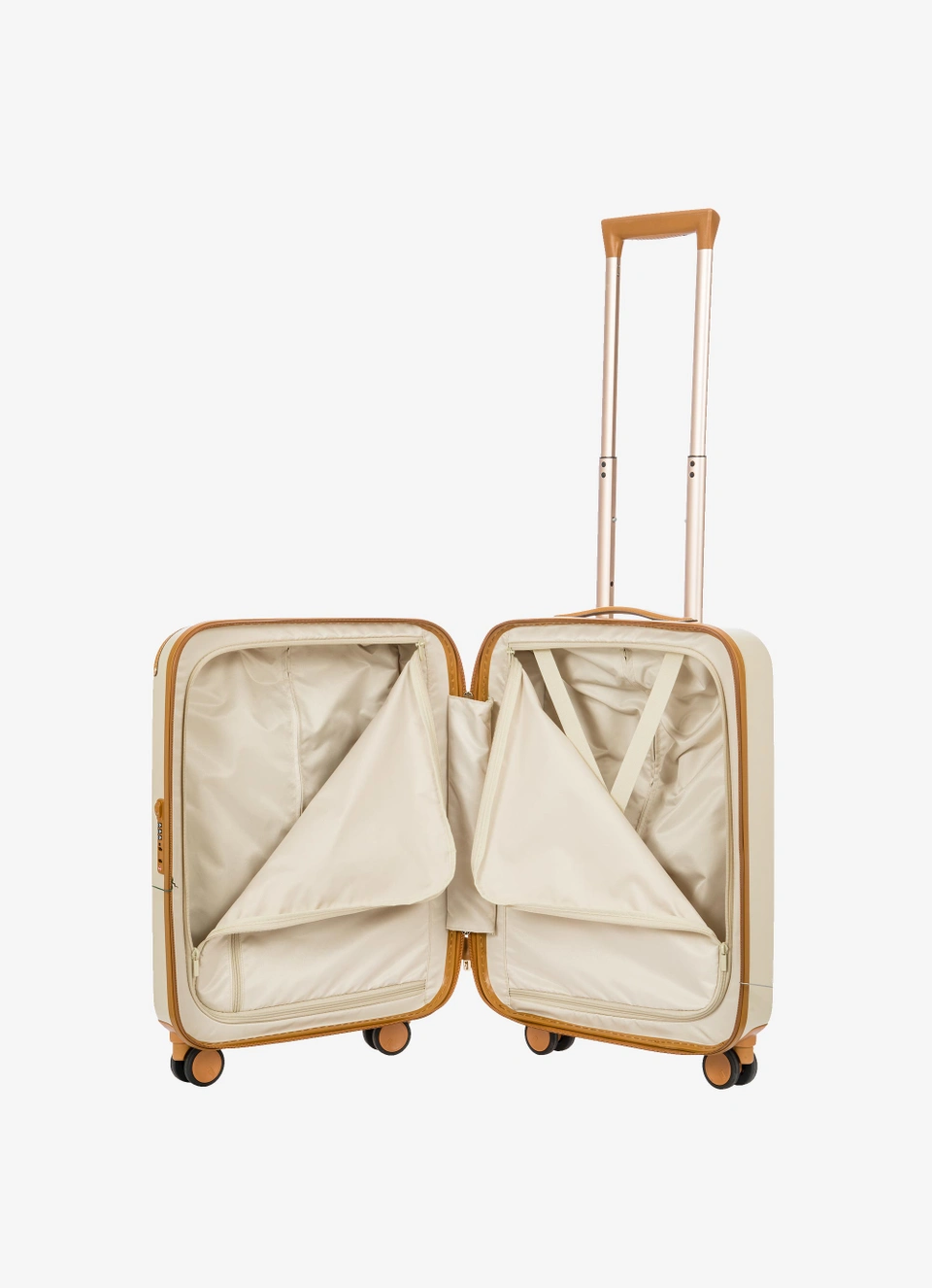 Trolley cabina Amalfi 4 ruote Cream Bric's AMALFI