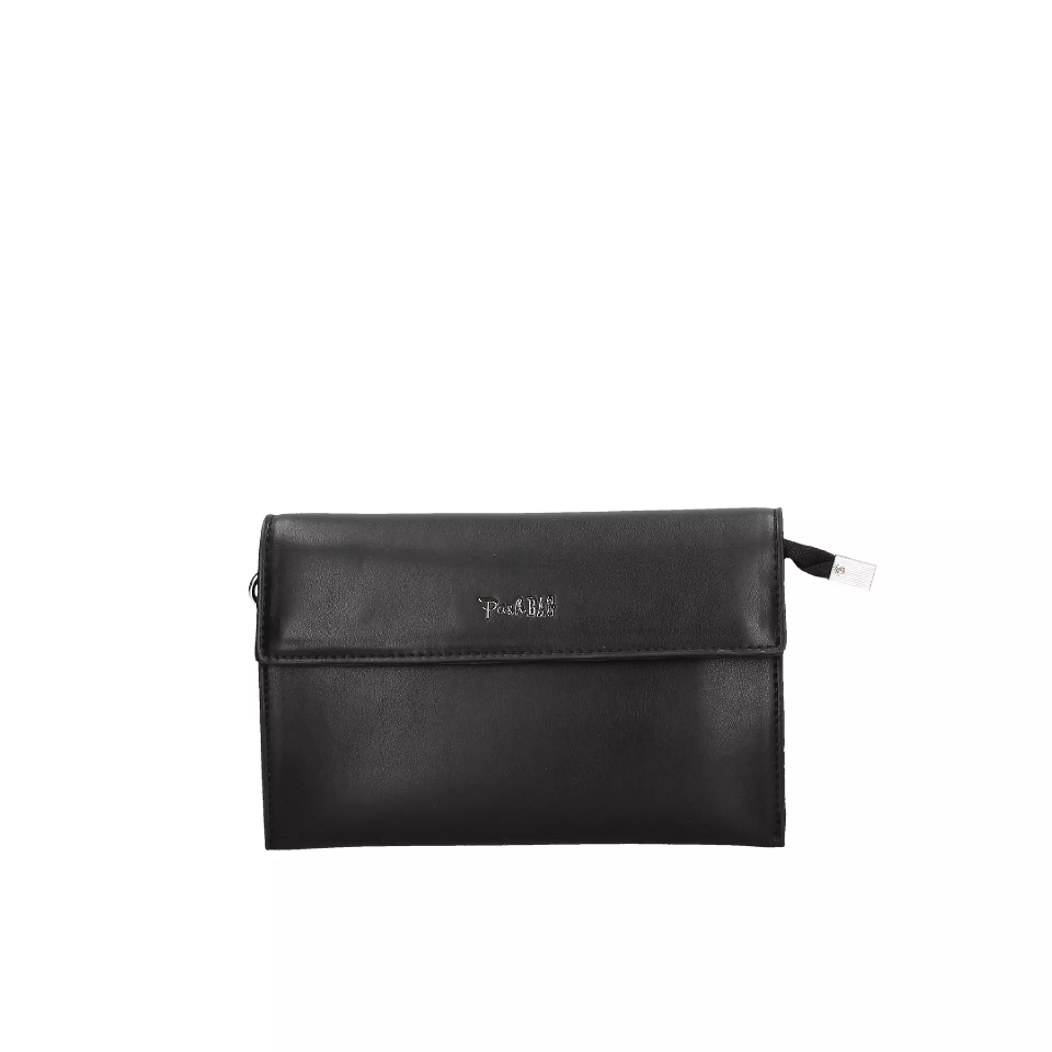 Borsa a tracolla e manicotto PASHBAG Nero ATELIER DU SAC ODETTE