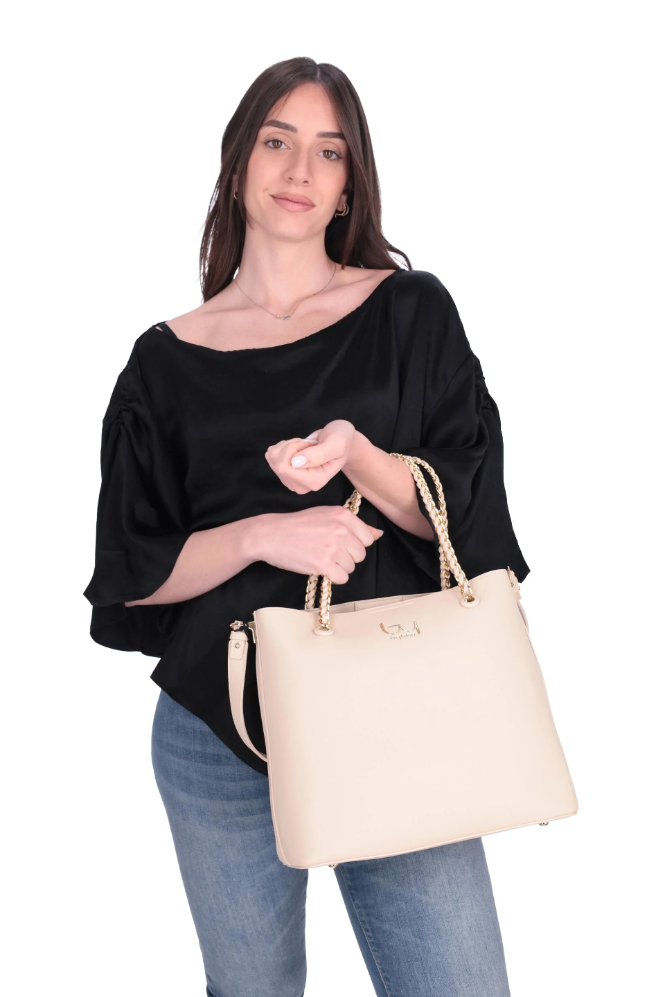 BORSA  A MANO CON TRACOLLA By Byblos LINEA  COSMIC