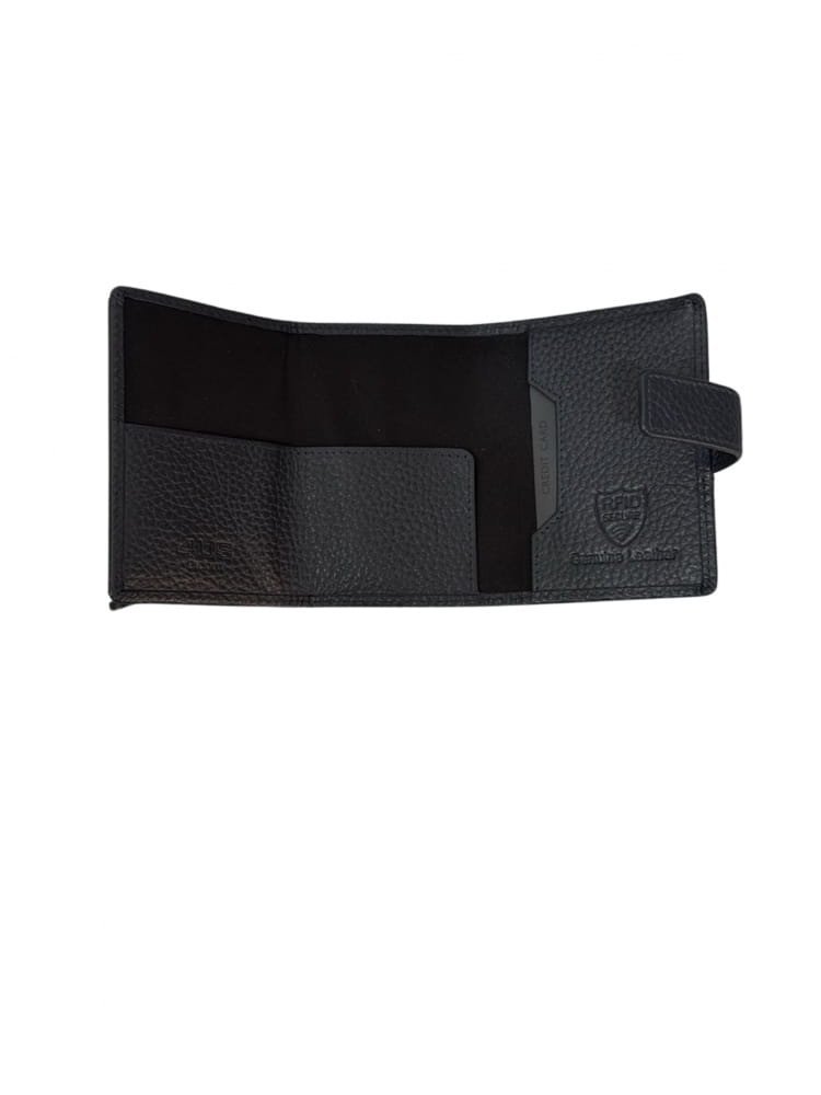Porta Carte Credito pelle Clip  RFID Uomo blu CESARE  PACIOTTI 4SU