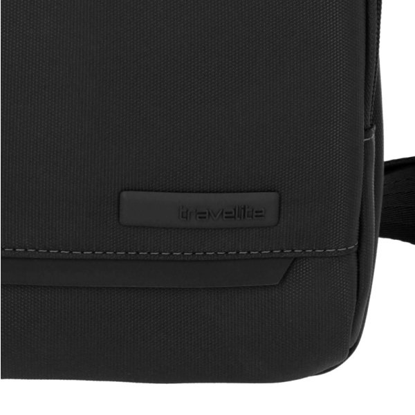 BORSELLO UOMO NERO TRAVELITE Linea Workfloow.