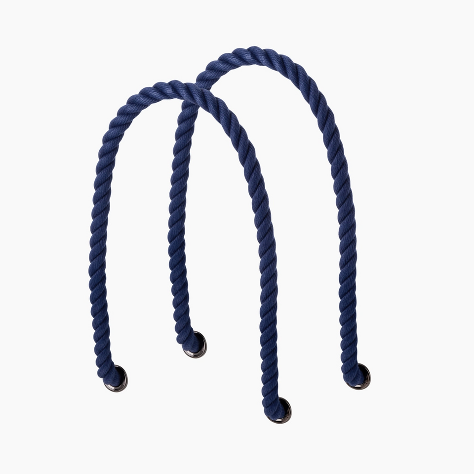 Manico lungo corda blu O Bag o bag