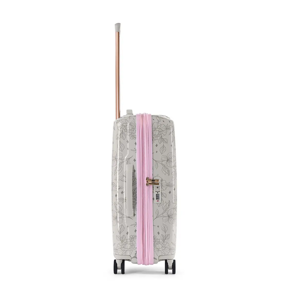 Trolley 4 ruote espandibile 64 cm  butterfly BRACCIALINI LINEA ARTE