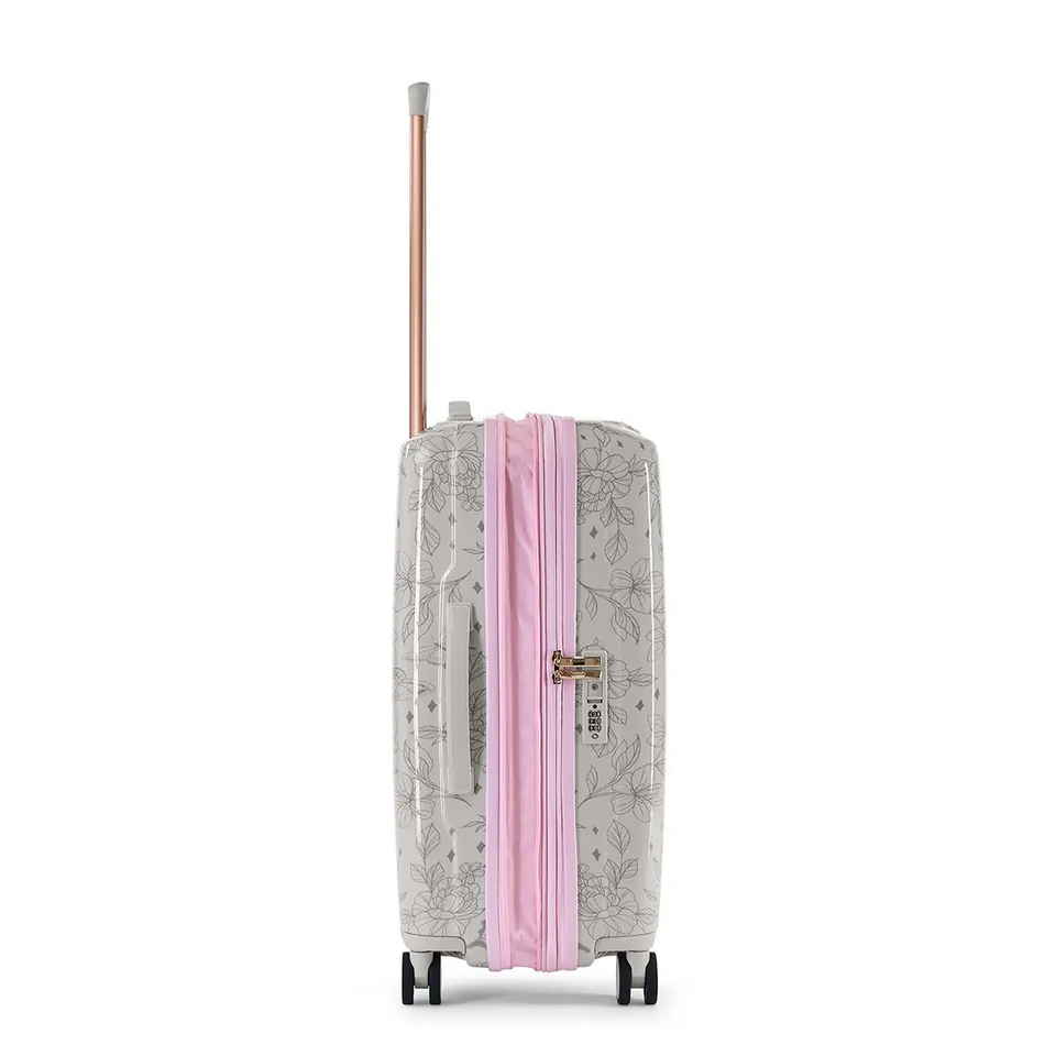 Trolley 4 ruote espandibile 64 cm  butterfly BRACCIALINI LINEA ARTE