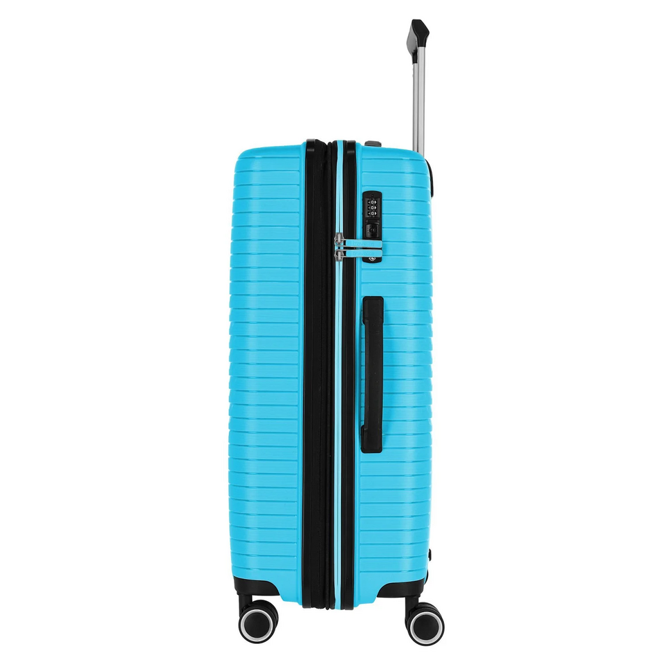 Set 3 trolley grande - medio - cabina Turchese  Espandibile TRAVELITE Linea ORBITA