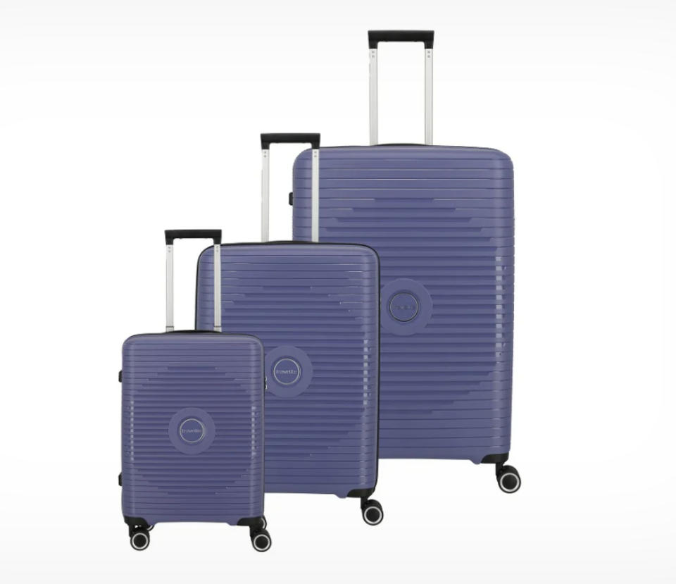 Set 3 trolley grande - medio - cabina Lavanda Espandibile TRAVELITE Linea ORBITA