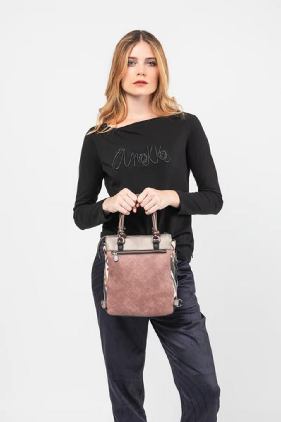 BORSA A ZAINO CON MANICO CORTO ANEKKE Linea MADEMOISELLE