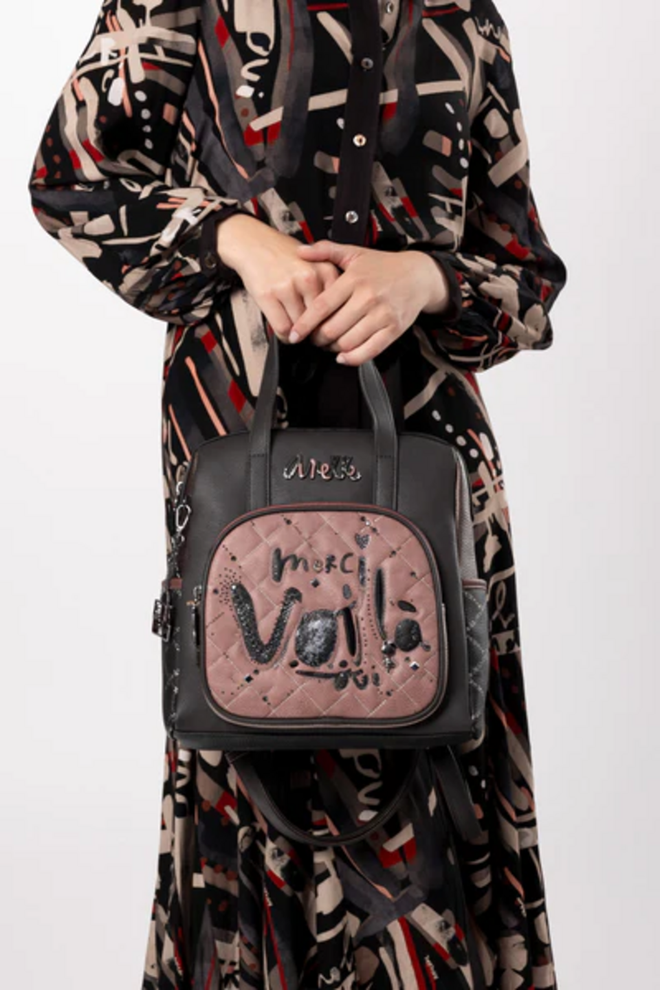 BORSA A ZAINO CON MANICO CORTO ANEKKE Linea Parisian