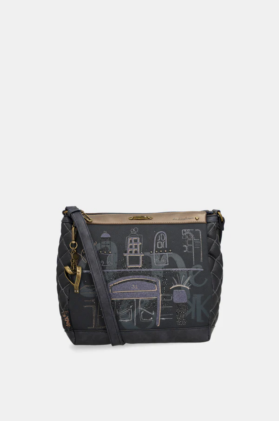 BORSA A TRACOLLA  3 SCOMPARTI ANEKKE Linea Boutique
