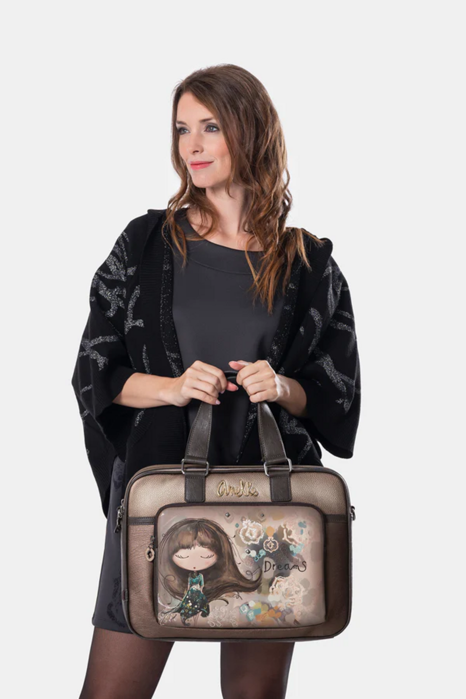 CARTELLA  DONNA  P/C 2 SOFFIETTI 13 POLLICI ANEKKE Linea REAL