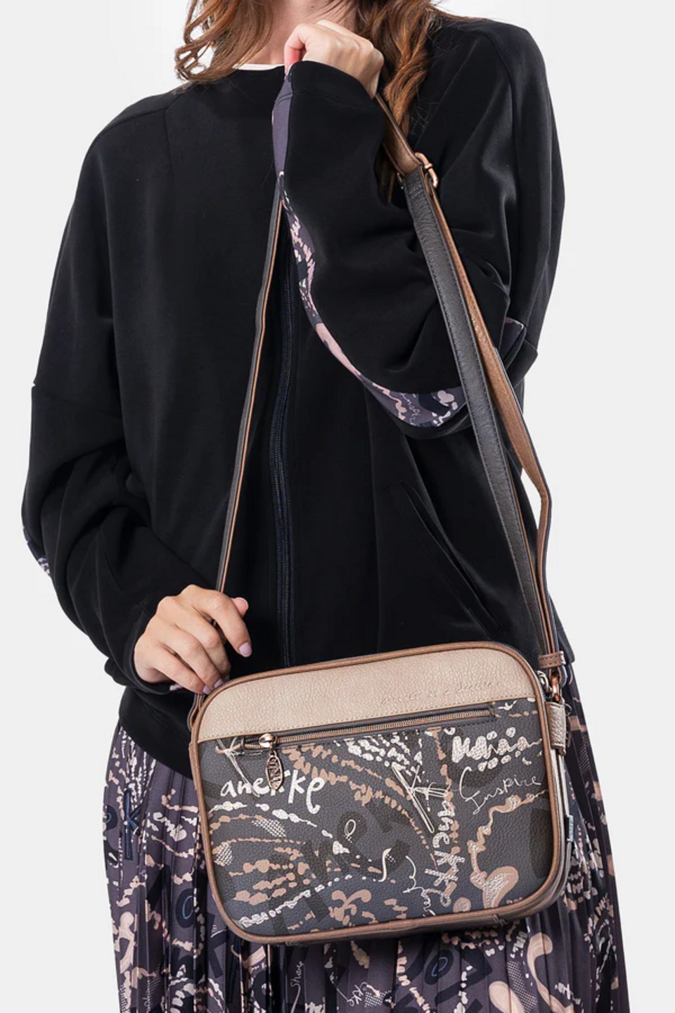 BORSA A TRACOLLA 3 SCOMPARTI ANEKKE Linea smart pack