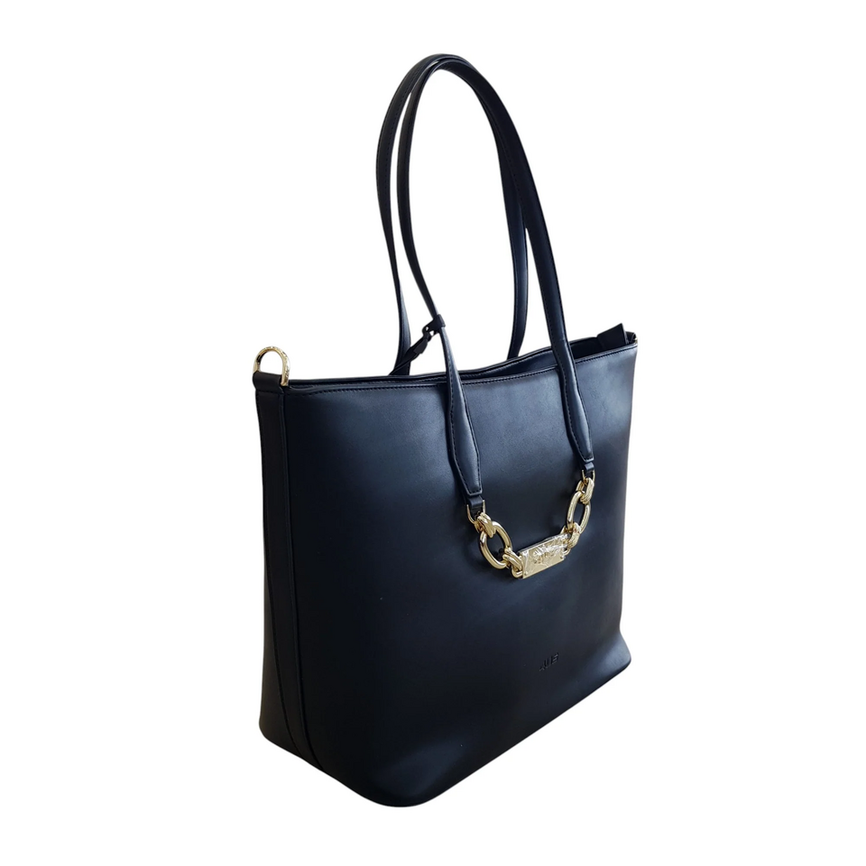 BORSA SHOPPER NERA 4US CESARE PACIOTTI 4US WHITNEY