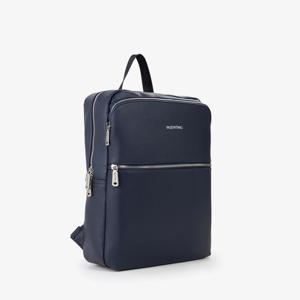 BORSA A ZAINO SAFFIANO  BLU VALENTINO Linea Marnier
