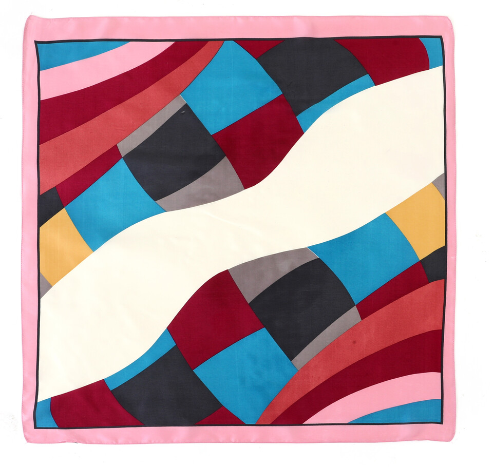 Foulard quadrato Seta Colori assortiti G802 lumberjack 70 x 70 cm