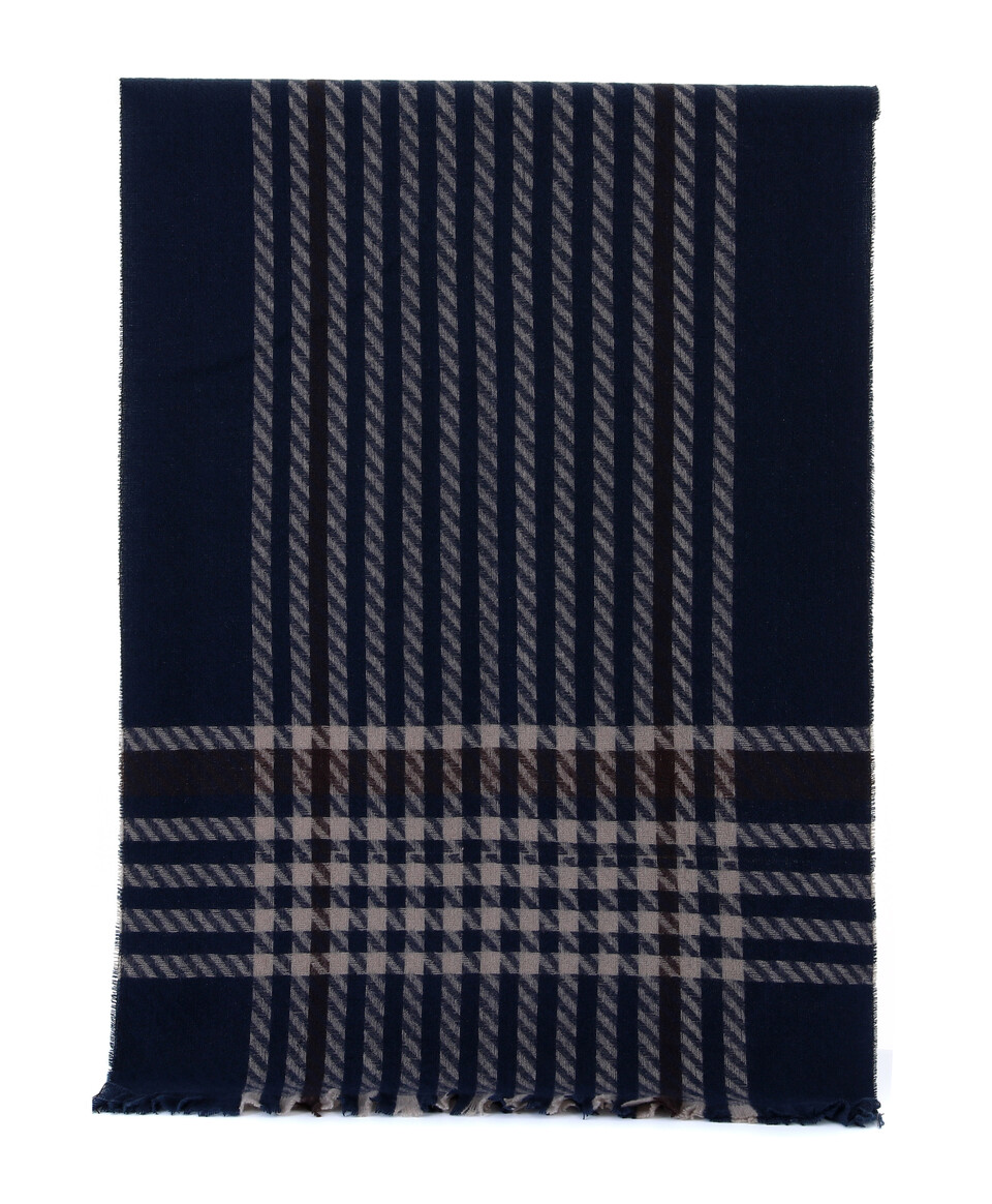 SCIARPA UNISEX U802 lumberjack 70 X 200 CM  MISTO LANA