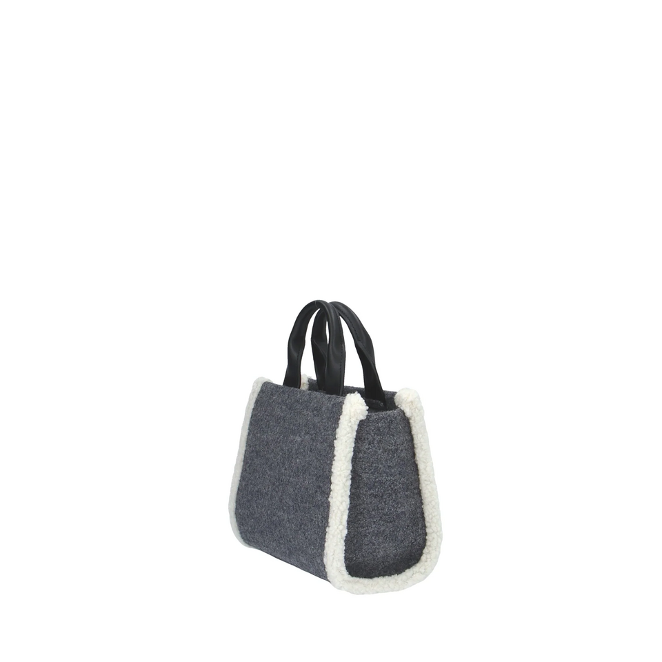 BORSA  A MANO CON TRACOLLA GRIGIA PASHBAG Mini Marge